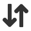 downwards-and-upwards-nav-arrow icon
