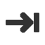 rightwards-to-bar-nav-arrow icon