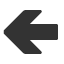 heavy-wide-headed-leftwards-arrow icon