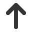 heavy-round-tipped-upwards-arrow icon