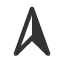 three-d-top-lighted-upwards-arrow icon