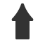 heavy-concave-pointed-black-upwards-arrow icon