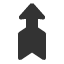 heavy-wedge-tailed-upwards-arrow icon