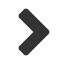 rightwards-medium-chevron icon