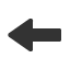 leftwards-equilateral-arrow icon