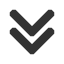 downwards-double-chevron icon
