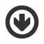 downwards-circle-empty-heavy-barb-arrow icon