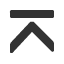 upwards-barb-last-chevron icon