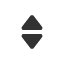 up-down-equilateral-triangles icon