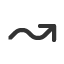 rightwards-wave-arrow icon
