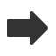 rightwards-triangle-headed-arrow-with-very-heavy-shaft icon