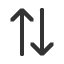 upwards-arrow-leftwards-of-downwards-arrow icon