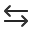 leftwards-arrow-over-rightwards-arrow icon