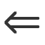 leftwards-double-arrow icon
