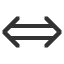 left-right-double-arrow icon