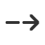 rightwards-double-dash-arrow icon