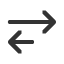 rightwards-arrow-above-short-leftwards-arrow icon