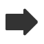 rightwards-heavy-arrow icon