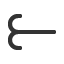 left-fish-tail icon