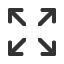 four-directions-diagonally-arrow icon