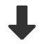 downwards-black-arrow icon
