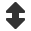 up-down-black-arrow icon