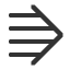 rightwards-quadruple-arrow icon