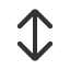 up-down-sans-serif-arrow icon