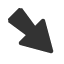 heavy-south-east-arrow icon