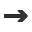 rightwards-nav-barb-arrow icon