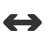 left-right-nav-barb-arrow icon