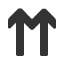 upwards-double-nav-barb-arrow icon