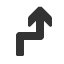right-evade-nav-barb-arrow icon