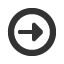 rightwards-circle-empty-triangle-headed-arrow icon