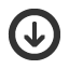 downwards-circle-empty-arrow icon