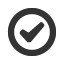circle-empty-check icon
