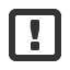 square-empty-alert icon