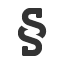legal-section-sign icon