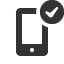 mobile-phone-check icon
