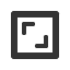 aspect-ratio-square icon