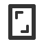 aspect-ratio-vertical icon