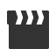 clapperboard icon