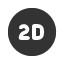 circle-2d icon