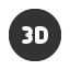 circle-3d icon