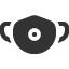face-mask-round icon