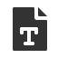 file-font icon