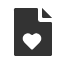 file-heart icon