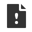 file-alert icon