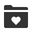 folder-heart icon
