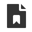 file-bookmark icon